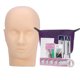 thumbnail image 3 of Kit de práctica de pestañas, kit de práctica de extensiones de pestañas con un solo cabezal de entrenamiento profesional, kit de entrenamiento de pestañas con estándares líderes en la industria, 3 of 14