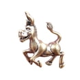 thumbnail image 4 of Mini estatua de , escultura animal, recuerdo único, mascota de té antigua, figura en miniatura de latón para estante, decoración de sala de estar, 4 of 10