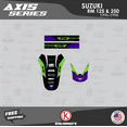 thumbnail image 4 of Kalair GFX Graphics Kit for Suzuki RM250 (1996-1998) Axis Series, 4 of 5