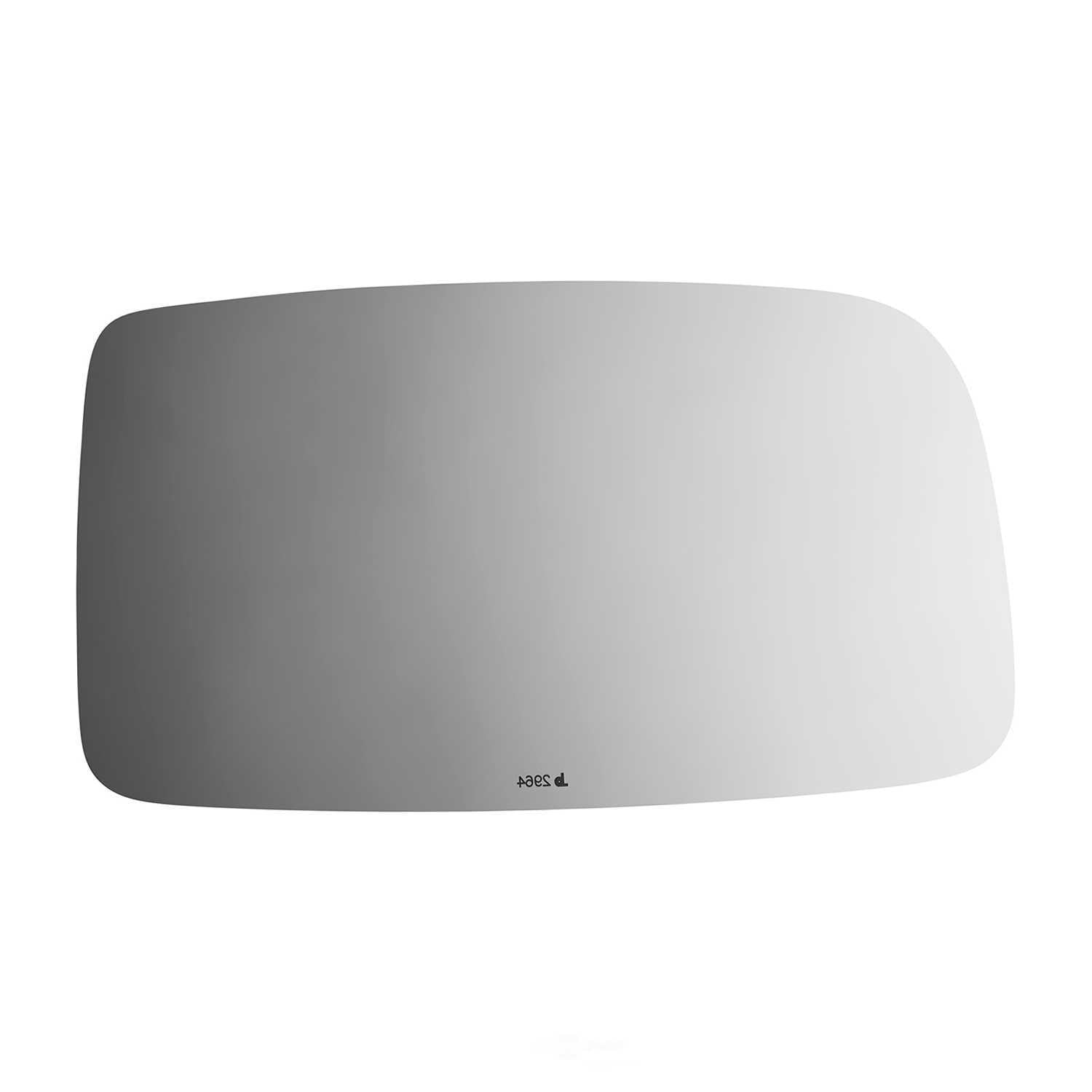 Burco Side View Mirror Replacement Glass - Clear Glass - 2964