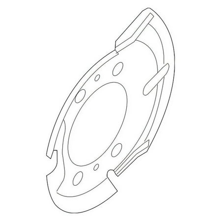 Genuine OE Nissan Splash Shield - 41150-3RJ0B