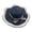 Navy Blue, variant on Women Straw Hat Summer Wide Brim Sun Hat Floppy Foldable Roll up Beach Hats for Women Bowknot UV Cap Hat