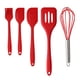 thumbnail image 4 of Utensilios de cocina de silicona, utensilios de cocina, juego de utensilios de cocina a prueba de palos, máxima confiabilidad, 4 of 8