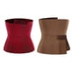 thumbnail image 4 of Sonducket Entrenador de cintura vendaje envoltura barriga adelgazante vaina mujeres cuerpo corsé Top recortador cinturón envoltura bandas fajas Cinturones Vino rojo 5m, 4 of 6