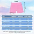 thumbnail image 5 of Girls Dance Shorts Breathable and Comfy Kids Cycling Shorts 8 Pack Stretchy Dancing Bike Pants for Girl Sports Play Underdress 7-8 Years, 5 of 5