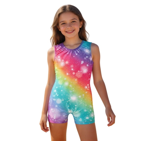 Tiijoy Toddler Girls One-Piece Swimsuit Colorful Bathing Suit Beach Quick Drying Swimwear