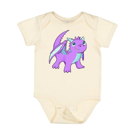 

Inktastic Cute Baby Purple Dragon Gift Baby Boy or Baby Girl Bodysuit