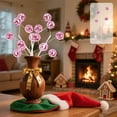 thumbnail image 5 of Discoball Picks Stems Christmas Indoor Decorations Glitter Mini Disco Balls Flower Picks Mirror Balls Ornaments Sticks 15.75 Inch Tree Decor, 5 of 7