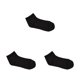 thumbnail image 4 of Calcetines Jumpingount 1 par para hombre transpirables cómodos deportivos antideslizantes tamaño libre malla negra, 4 of 6
