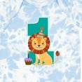 thumbnail image 4 of Inktastic First Birthday Boy Lion 1 Year Old Boys or Girls Baby Bodysuit, 4 of 5