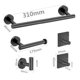 thumbnail image 5 of Juego de accesorios de baño Juego de accesorios de baño de acero inoxidable de 5 piezas Barra de toalla de mano alargada + Soporte de papel higiénico + 3 ganchos para toallas de bata Xemadio 2035068-2, 5 of 8