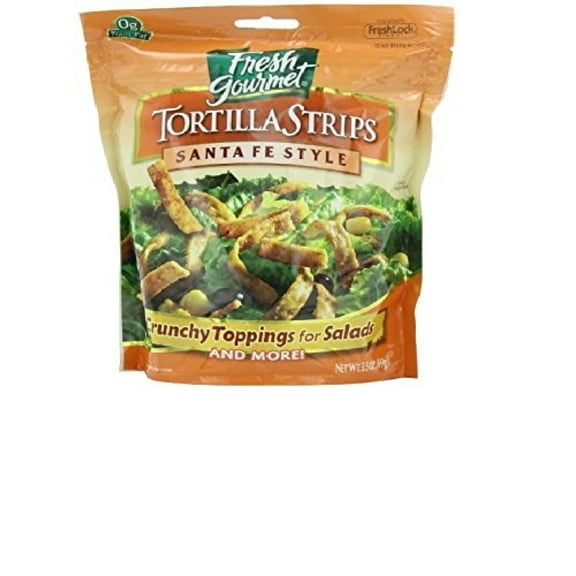 Fresh Gourmet Tortilla Strips Santa Fe (Pack of 4)