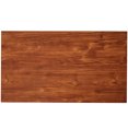 thumbnail image 6 of 2 Tiers Rectangle Coffee Table with Storage Shelf Mteal Frame,Brown 20" height, 6 of 9