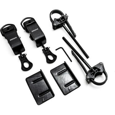 Titan Ramps 4-Bike Truck Bed Rack - Adjustable, Easy Assembly, Foam ...