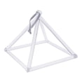 thumbnail image 3 of lionlar 8 " Crystal Pyramid Singing Bowl with Mallets Set, Transparent, Children, 3 of 7