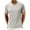 Gray, variant on fatyb V Neck T-Shirts for Men Ribbed Short Sleeve Casual Tee Solid Color Summer Basic Tops with Pocket