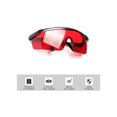 thumbnail image 3 of 2PCS Laser Protection Glasses Laser Goggles Safety Glasses (Red), 3 of 5