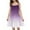 #A03-Purple, variant on Abcomgle Girls Beach Dress Casual Spaghetti Strap Sleeveless Cami Dress Tie Dye A-Line Sundresses Tiered Holiday Dresses for 6-14 Years,Black