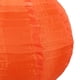 thumbnail image 5 of Farol solar redondo LED impermeable Wdftyju 8 pulgadas naranja, 5 of 8