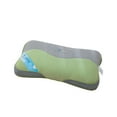 thumbnail image 2 of Whole Buckwheat Hull Pillow | Firm Support Cooling Pillow | Adjustable Neck Support | Natural Breathable Tea Pillow | 55x35cm Green Pink Blue Options, 2 of 6