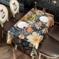 thumbnail image 3 of Pioneer Flower Floral Print Pattern Rectangle Tablecloth 60"x120",Waterproof Polyester Rectangle Table Cloth, Wipeable Spillproof Polyester Tablecloth for Dining, Camping, Indoor and Outdoor, 3 of 6
