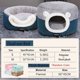 thumbnail image 1 of HOOPET Cat Bed House Soft Plush Kennel Puppy Cushion Small Dogs Cats Nest Winter Warm Sleeping Pet Dog Bed Pet Mat Supplies ShopWise Round, 1 of 9