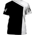 thumbnail image 2 of QUNBZOU Mens 3D Print Chef T-Shirt Short Sleeve Chef Coat Chef Jacket Pattern Quick Dry Cook Shirt BBQ Shirt, 2 of 2