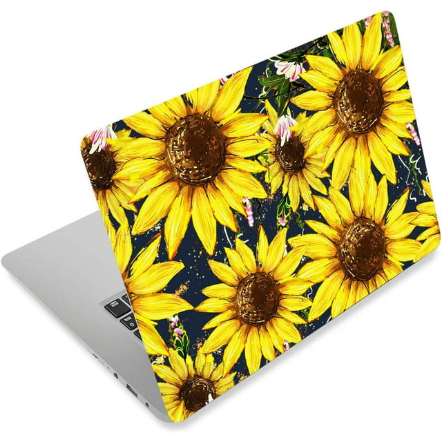 Stickers pour Ordinateur Portable Autocollant,12 13 14 15 15,6 Pouces Netbook Autocollant de Protection Réutilisable pour Toshiba Hp