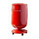 thumbnail image 1 of Cubo de basura con ruedas, práctico contenedor de basura con tapa abatible Rojo, 1 of 8