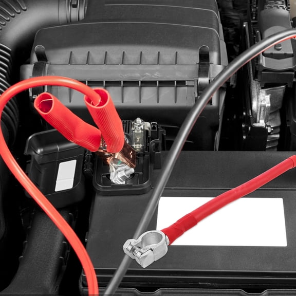 HONMEET Red Positive Battery Cable High Conductivity Automotive Car Electrical Replacement Wire