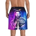 thumbnail image 3 of Men's Roma-n Wres-Tler Reig-n Swim Trunks Quick Dry Bathing Suits Holiday Beach Short Casual Board Shorts, 3 of 8