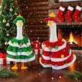 thumbnail image 6 of BINGLI Goose Christmas Outfits Costume Set Dresses and Hat Cute Clothes for 17-23" High Yard Lawn Outdoor Garden Patio Statue Cement Goose, 6 of 9