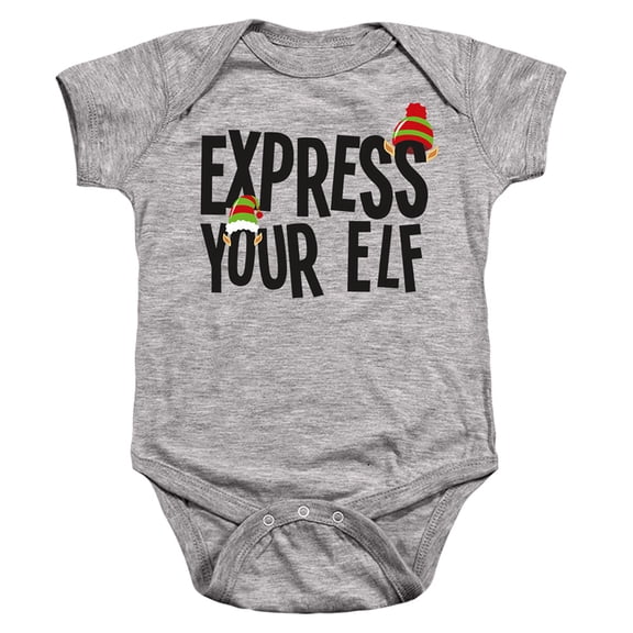 Express Your Christmas Elf Unisex Infant Snap Suit for Baby