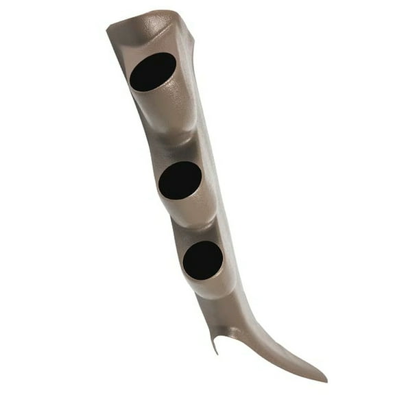 GlowShift | Tan Triple Gauge Pillar Pod for 2000-2006 Chevrolet Silverado 1500, 2500HD & 3500HD 6.6 Duramax LB7, LLY, LBZ, LMM