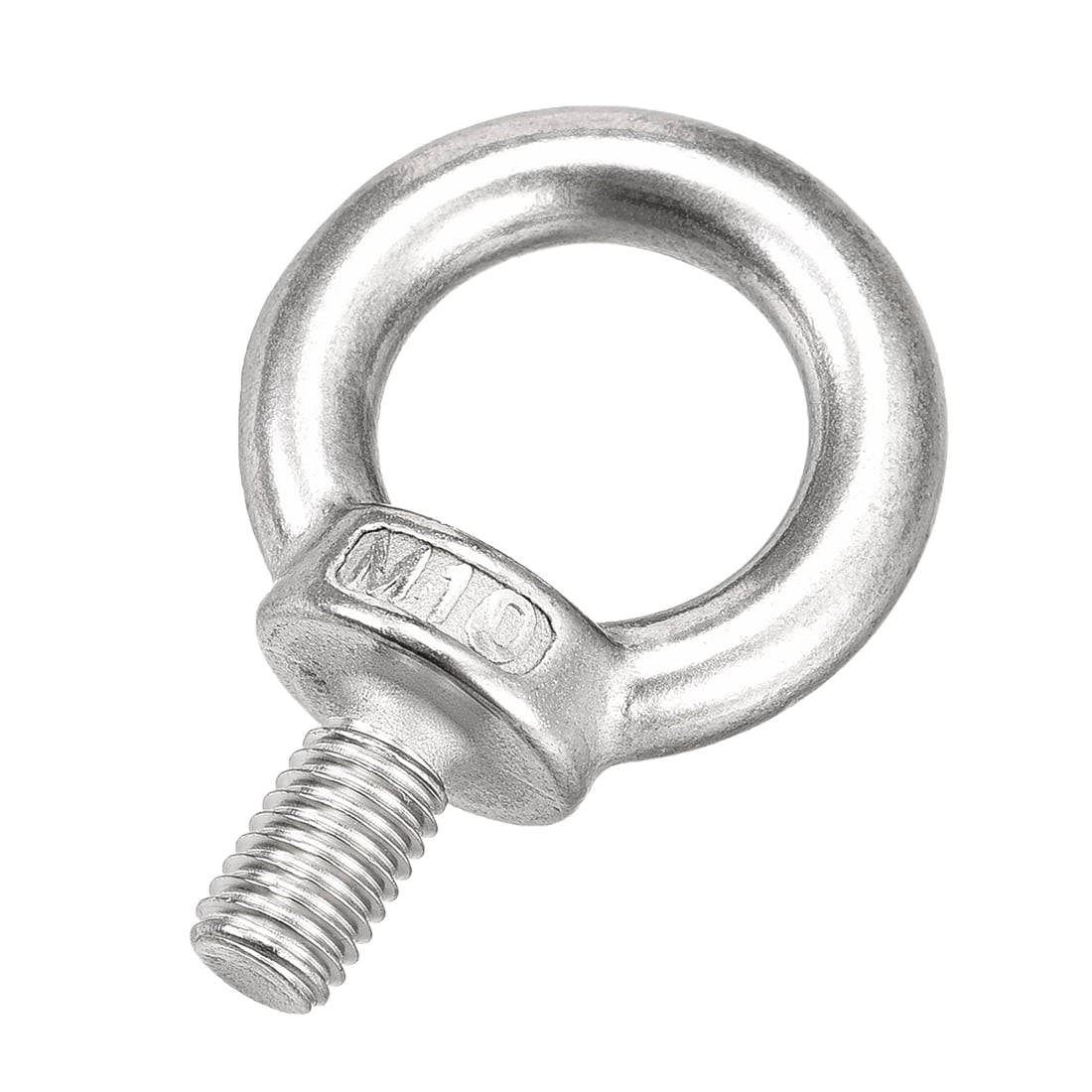 Boat M8 Lifting Forged Threaded Hanging Eye Bolt Marine 304 Stainless Steel 