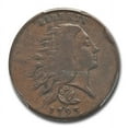 thumbnail image 2 of 1793 Flowing Hair Wreath Large Cent VF-20 PCGS (S-6 Vine & Bars), 2 of 3