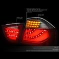 thumbnail image 2 of DNA Motoring TL-LED-3D-E9009-RD-SM For 2009 to 2011 BMW 3 -Series 4 -Dr Sedan 3D LED Light Bar Tail Lights Lamp (Smoked Red Lens) - E90 E91 E92 E93, 2 of 6
