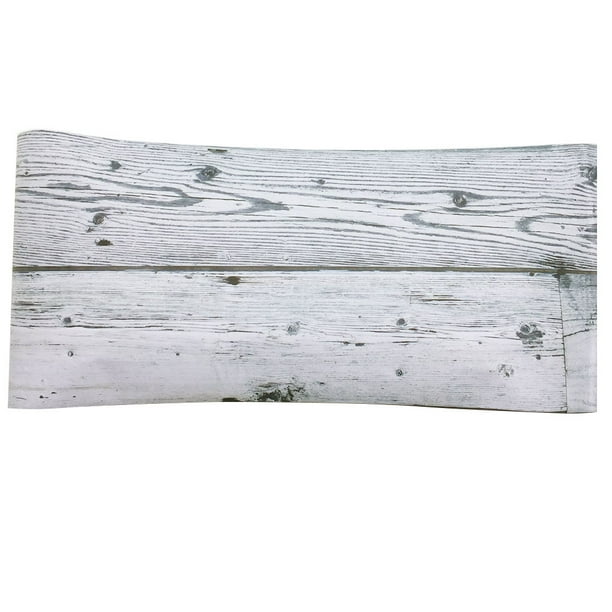 Pegatinas de pared de zócalo de grano de madera autoadhesivas, pegatinas de piso de transmisión de baldosas de línea de cintura impermeable de PVC de esquina Sweethay HA2336-00B
