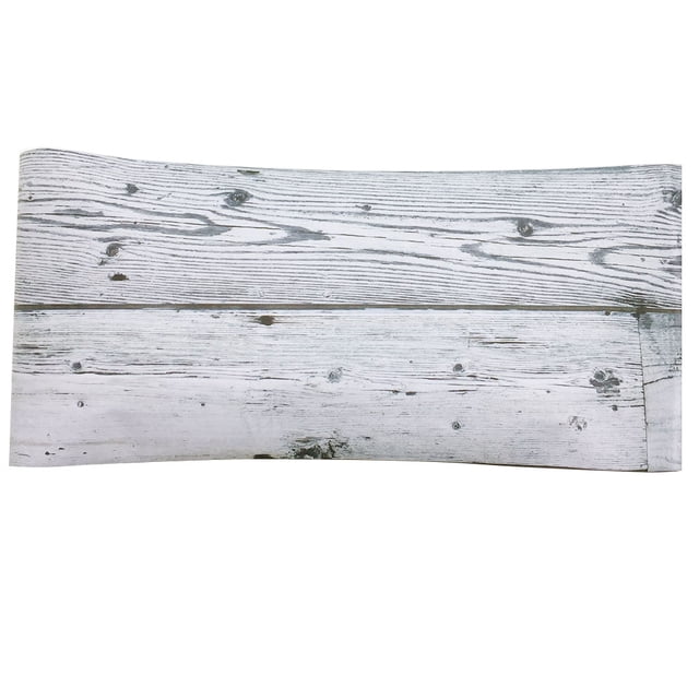 Pegatinas de pared de zócalo de grano de madera autoadhesivas, pegatinas de piso de transmisión de baldosas de línea de cintura impermeable de PVC de esquina Advancent HA2336-00B