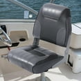 thumbnail image 5 of Luku Boat Seats Low Back, Fold-Down Fishing Boat Chair for Sightseeing Boat, Speedboat, Canoe, 2 Seats, 5 of 7