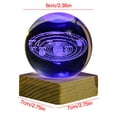 thumbnail image 3 of Fiudx Ofertas relámpago del día Pequeño regalo de luz de noche para cumpleaños de compañeros de clase, niñas, novias, enviar bolas de cristal, recuerdos para niños, 3 of 3