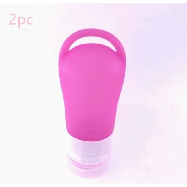 Botella de almacenamiento portátil desinfectante con orificio for colgar, botella de recarga de desinfectante de manos de silicona, juego de botellas de recarga de viaje for cosméticos