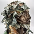 thumbnail image 4 of Hunting Full Face Mask 3D Camouflage Head Cover Sneaky Leaf Hat Cap !, 4 of 5