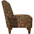 thumbnail image 6 of Fox Hill Trading Penelope Armless Slipper Chair, Toffee, 6 of 6
