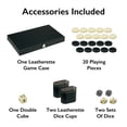 thumbnail image 2 of Set de juego de mesa Mainstreet Classics Backgammon de 18 pulgadas Mainstreet Classics by GLD Products Mainstreet Classics, 2 of 5