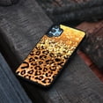 thumbnail image 4 of WIRESTER Shockproof Soft Rubber Cover Case for Samsung Galaxy A32 5G 6.5" 2021, Gold Glitter Sparkle With Black Yellow Glitter Leopard, 4 of 5