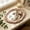 Pink, variant on Cififendec Christmas Vintage Decorative Mirror Tray, Ornate Embossed Premium Mirror Dish for Xmas Vanity Table Accent Styling, 15.35"×9.65", Green