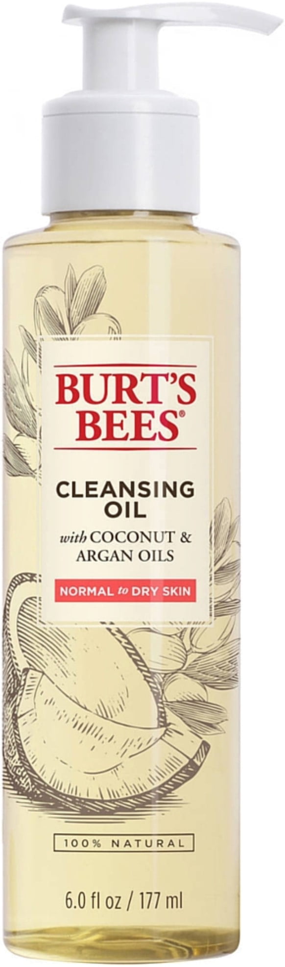 Burt s Bees Cleansing Oil With Coconut Argan Oils For Normal To Dry burt-s-bees-cleansing-oil-with-coconut-argan-oils-for-normal-to-dry