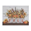 thumbnail image 1 of Canvas Wall Art Fall and Sunflower, 1 of 4