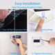 thumbnail image 3 of Luces solares FloreceBien para exteriores, sensor de movimiento, luz de pared para exteriores con energía solar, luces de seguridad solares a prueba de agua con modo de iluminación, ángulo amplio, 3 of 7